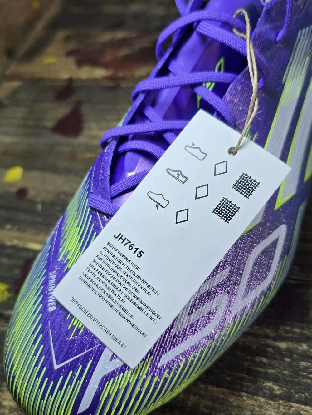 adidas Adizero F50 Elite FG Radiant Blaze Pack - JH7615 size 8.5 new_9